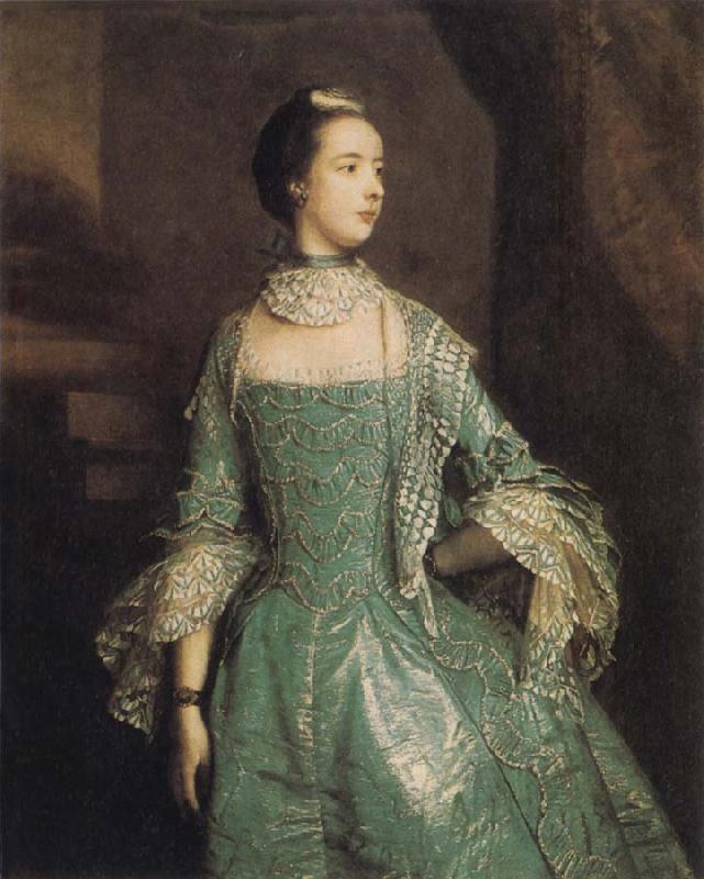 Sir Joshua Reynolds Portrait of Susanna Beckford oil painting image